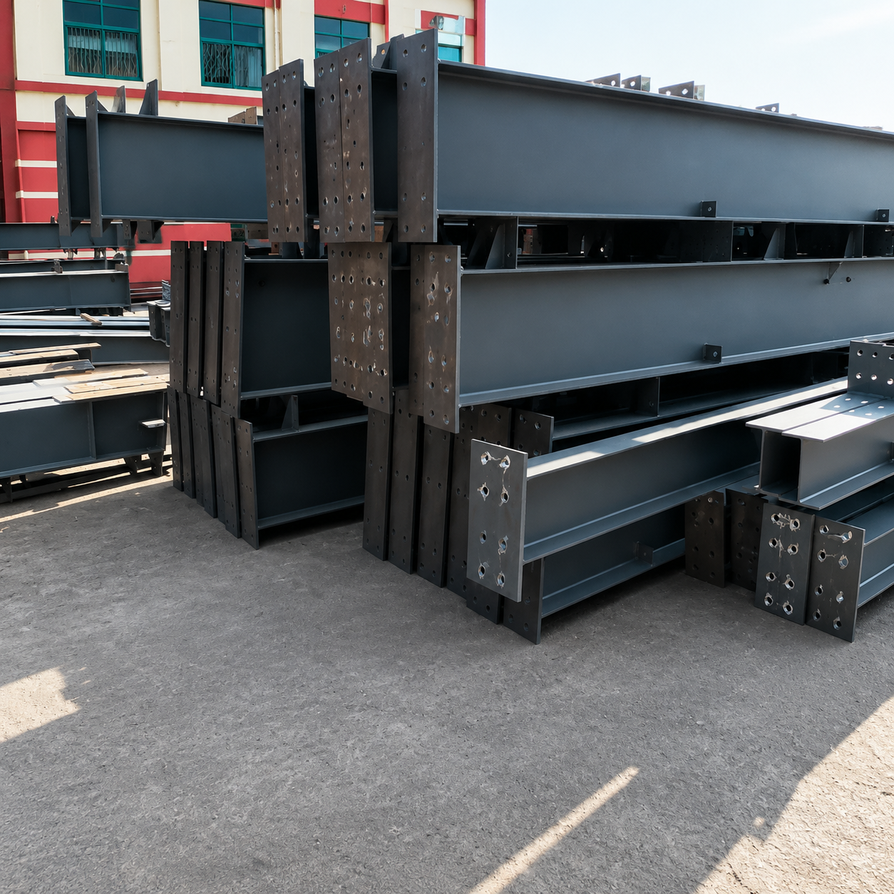 Fabricated Components Ready for Inspection